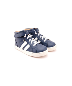 OLD SOLES - kinderschoen - hoge sneakers - high roller high top - petrolsnow - Eileen4Kids