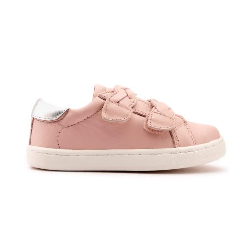 OLD SOLES - kinderschoen - lage sneakers - powder pink silver - Eileen4Kids