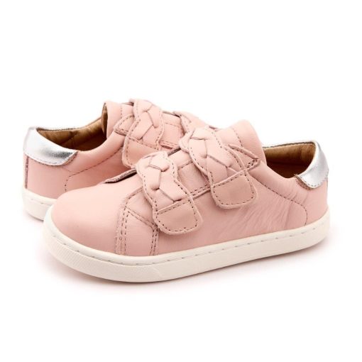 OLD SOLES - kinderschoen - lage sneakers - powder pink silver - Eileen4Kids