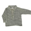 Riffle Amsterdam - blouse - green square - Eileen4Kids