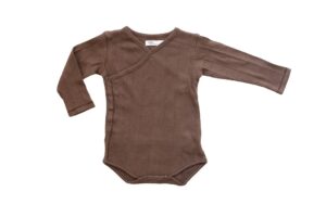 Riffle Amsterdam - romper - brown rib - Eileen4Kids