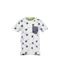 Blue Seven - jongens T-shirt - wit - Eileen4Kids