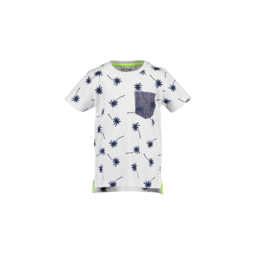 Blue Seven - jongens T-shirt - wit - Eileen4Kids