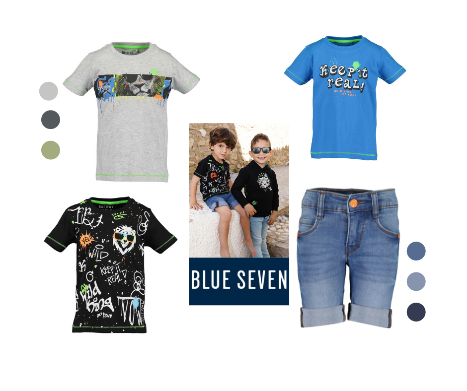 Blue Seven - jongens shorts & shirts - Eileen4Kids