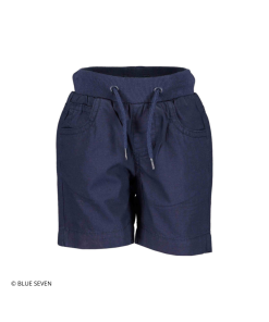 Blue Seven - effen blauwe korte broek - Eileen4Kids