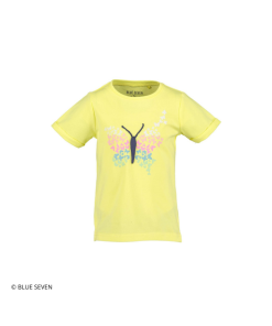 Blue Seven - meisjes shirt korte mouwen - citroen - Eileen4Kids