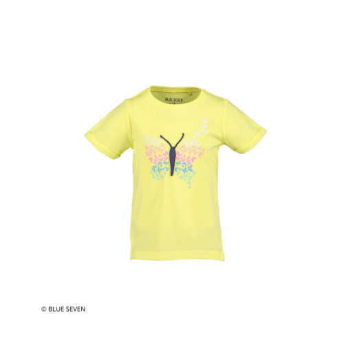 Blue Seven - meisjes shirt korte mouwen - citroen - Eileen4Kids