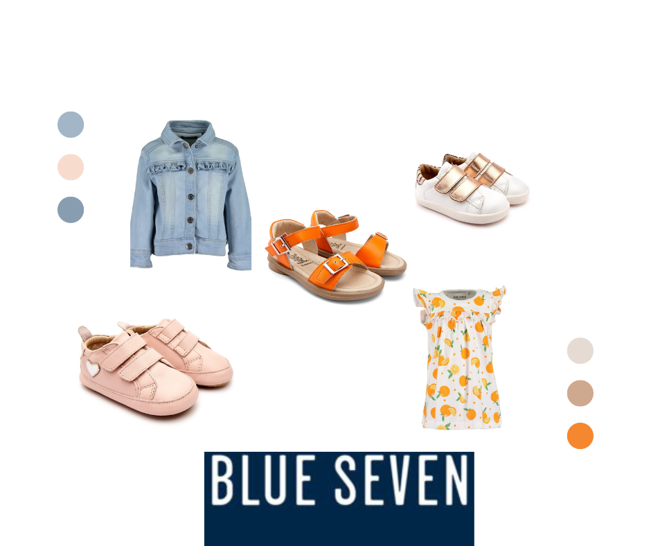 Weekendtopper: Blue Seven Spijkerjasje & jurk/OLD SOLES sandalen - Eileen4Kids