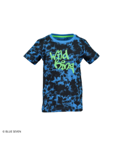 Blue Seven - jongens T-shirt - blauw - Eileen4Kids