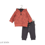 Blue Seven - 2 delig baby pakje - steenrood - Eileen4Kids