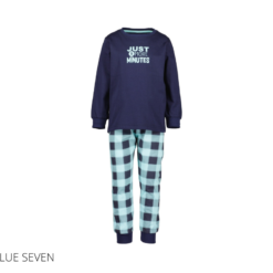 Blue Seven - kinderpyjama - blauw - Eileen4Kids