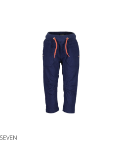 Blue Seven - effen blauwe broek - Eileen4Kids