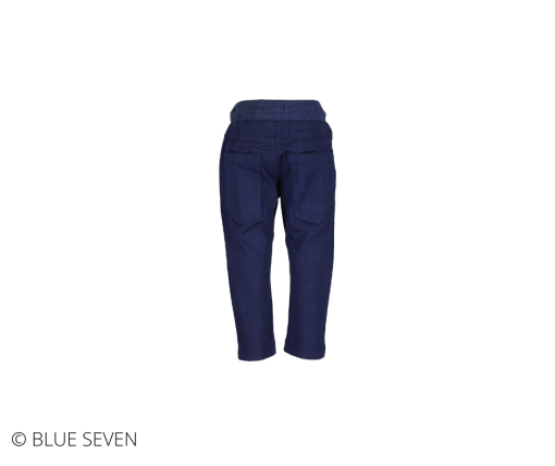 Blue Seven - effen blauwe broek - Eileen4Kids