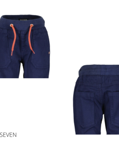 Blue Seven - effen blauwe broek - Eileen4Kids