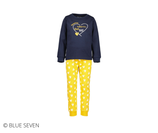 Blue Seven - kinderpyjama - geel - Eileen4Kids