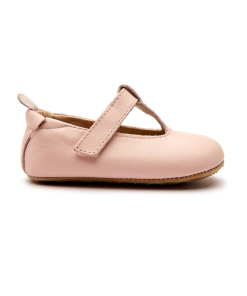 OLD SOLES - ballerina's - Ohme Bub - powder pink - Eileen4Kids