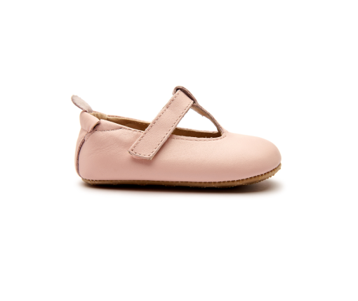 OLD SOLES - ballerina's - Ohme Bub - powder pink - Eileen4Kids