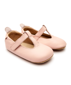 OLD SOLES - ballerina's - Ohme Bub - powder pink - Eileen4Kids