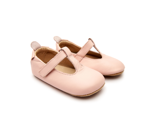 OLD SOLES - ballerina's - Ohme Bub - powder pink - Eileen4Kids