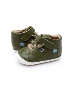 OLD SOLES - hoge sneaker - spangle pave - militaredusty blue - Eileen4Kids