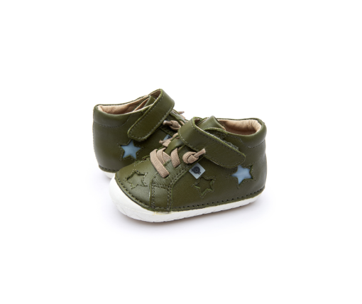 OLD SOLES - hoge sneaker - spangle pave - militaredusty blue - Eileen4Kids