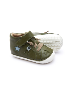 OLD SOLES - hoge sneaker - spangle pave - militaredusty blue - Eileen4Kids