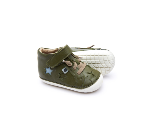 OLD SOLES - hoge sneaker - spangle pave - militaredusty blue - Eileen4Kids