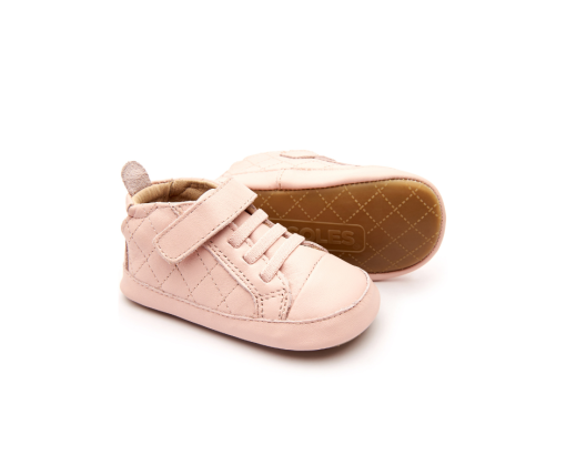 OLD SOLES - sneaker - quilt bambini - powder pink - Eileen4Kids