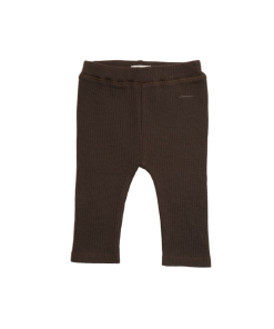 Riffle Amsterdam - legging - rib donker bruin - Eileen4Kids