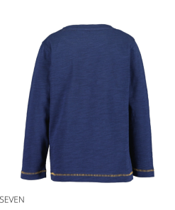 Blue Seven - shirt lange mouwen - blauw - Eileen4Kids