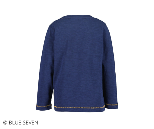 Blue Seven - shirt lange mouwen - blauw - Eileen4Kids