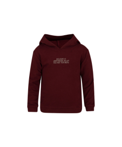 Kiezeltje - Hoodie dark red - Eileen4Kids