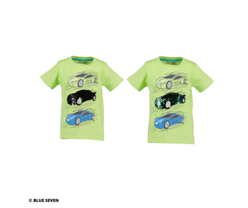 Blue Seven - T-shirt - race auto - Eileen4Kids