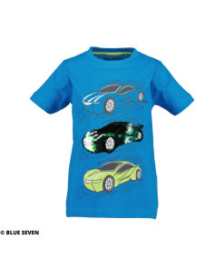 Blue Seven - T-shirt - race auto - Eileen4Kids