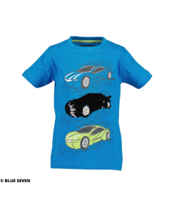 Blue Seven - T-shirt - race auto - Eileen4Kids