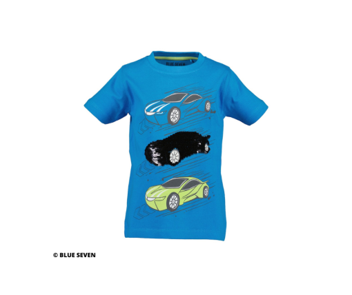 Blue Seven - T-shirt - race auto - Eileen4Kids