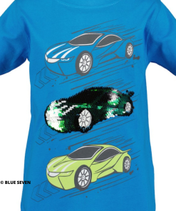 Blue Seven - T-shirt - race auto - Eileen4Kids