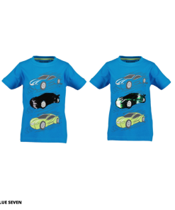 Blue Seven - T-shirt - race auto - Eileen4Kids