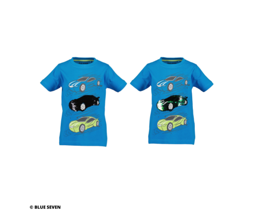 Blue Seven - T-shirt - race auto - Eileen4Kids