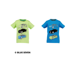 Blue Seven - T-shirt - race auto - Eileen4Kids