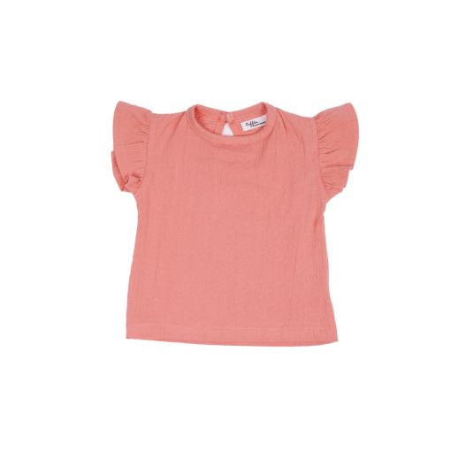 Riffle Amsterdam - T-shirt - koraal roze - Eileen4Kids