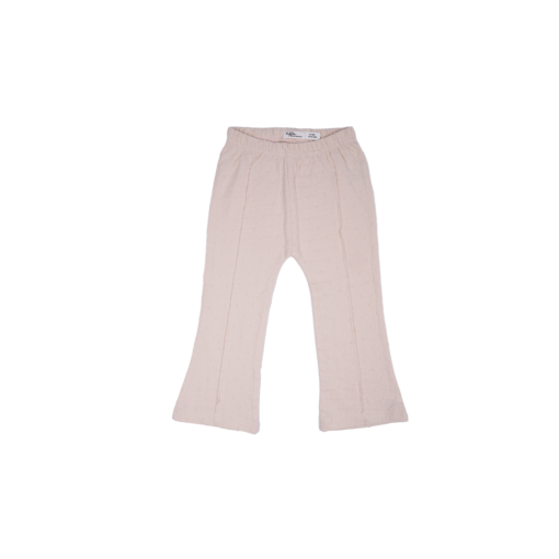 Riffle Amsterdam - flared pants - uni dot lichtroze - Eileen4Kids