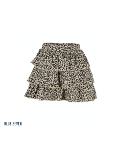 Blue Seven - rok (luipaardprint) - beige (v) - Eileen4Kids