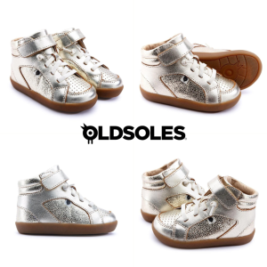 OLD SOLES - spartan gold pebbles - Eileen4Kids