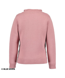 Blue Seven - gebreide trui - roze - Eileen4Kids