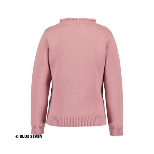 Blue Seven - gebreide trui - roze - Eileen4Kids