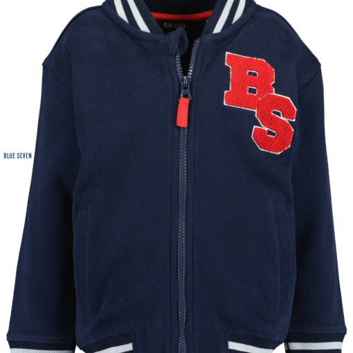 Blue Seven - baseball jacket - blauw - Eileen4Kids