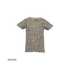 Blue Seven -T-shirt (luipaardprint) - beige - Eileen4Kids