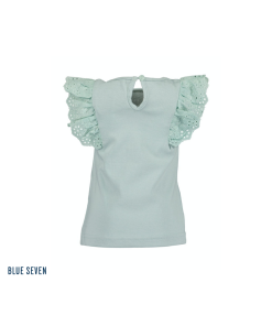 Blue Seven -T-shirt -mint - Eileen4Kids