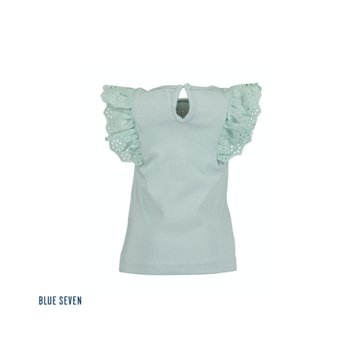 Blue Seven -T-shirt -mint - Eileen4Kids